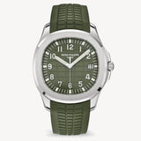 Patek Philippe Aquanaut - 5168G-010 - 42.2 mm - Aur Alb