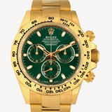 Rolex Daytona Green "John Mayer" - 116508 - 40 mm - Yellow Gold