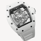 Richard Mille White "Bubba Watson" - RM 055 - 49.9 x 42.7 mm - Ceramic