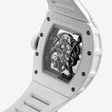 Richard Mille White "Bubba Watson" - RM 055 - 49.9 x 42.7 mm - Ceramic