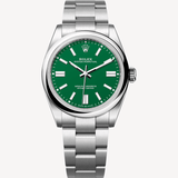 Rolex Oyster Perpetual Green - 124300 - 41 mm - Stainless Steel