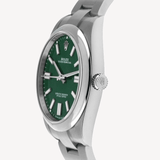 Rolex Oyster Perpetual Green - 124300 - 41 mm - Stainless Steel