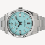 Rolex Oyster Perpetual "Tiffany" - 124300 - 41 mm - Stainless Steel