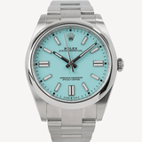 Rolex Oyster Perpetual "Tiffany" - 124300 - 41 mm - Stainless Steel