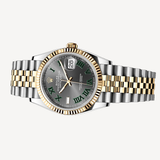 Rolex Datejust 36 Grey - 126233 - 36 mm - Yellow Gold and Stainless Steel