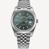 Rolex Datejust Green Dial - 126300 - 41 mm - Stainless Steel