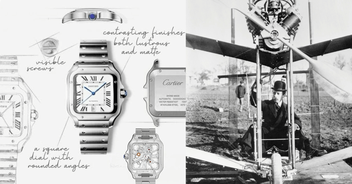 Cartier Santos: O legendă născută din dorința de a măsura timpul în zbor