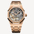 Audemars Piguet Royal Oak Double Balance - 15467OR.OO.1256OR.01 - 37 mm - aur roz