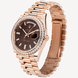 Rolex Day-Date 40 - 228345RBR - 40 mm - Aur Roz