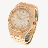 Audemars Piguet Royal Oak - 15551OR.ZZ.1356OR.04 - 37 mm - aur roz