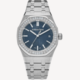 Audemars Piguet Royal Oak Selfwinding - 15551ST.ZZ.1356ST.05 - 37 mm - - Oțel Inoxidabil-Cadran Albastru