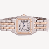 Cartier Panthère Medium - W3PN0015 - 36.5 x 26.7 mm - Aur Roz și Oțel Inoxidabil