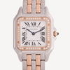 Cartier Panthère Medium - W3PN0015 - 36.5 x 26.7 mm - Aur Roz și Oțel Inoxidabil