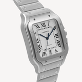Cartier Santos de Cartier - WSSA0018 - 39,8 mm - Oțel Inoxidabil - Large