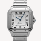 Cartier Santos de Cartier - WSSA0018 - 39,8 mm - Oțel Inoxidabil - Large