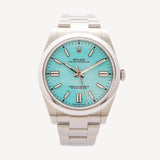 Rolex Oyster Perpetual “Tiffany” - 124300 - 41 mm - Oțel Inoxidabil