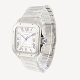 Cartier Santos de Cartier - WSSA0018 - 39,8mm - Stainless Steel Glass - Large