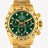 Rolex Daytona Green “John Mayer” - 116508  - 40 mm - Aur Galben