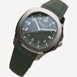 Patek Philippe Aquanaut - 5168G-010 - 42.2 mm - Aur Alb