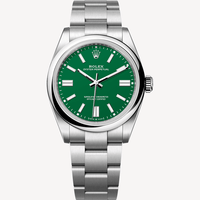 Rolex Oyster Perpetual Verde - 124300 - 41 mm - Oțel Inoxidabil