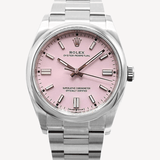 Rolex Oyster Perpetual Roz - 126000 - 36 mm - Oțel Inoxidabil