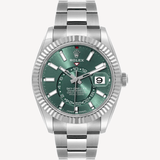 Rolex Sky-Dweller - 336934 - 42 mm - Aur Alb și Oțel Inoxidabil