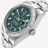 Rolex Sky-Dweller - 336934 - 42 mm - Aur Alb și Oțel Inoxidabil