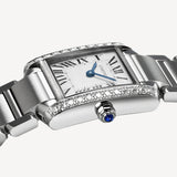 Cartier Tank Française - W4TA0008 - 20 x 25 mm - Stainless Steel