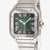 Cartier Santos De Cartier Green Dial 2023 Medium  - WSSA0061 - 35,1 mm - Stainless Steel