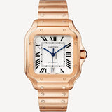 Cartier Santos de Cartier - WGSA0018 - 39.8 mm - Rose Gold - Large