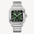 Cartier Santos De Cartier Green Dial 2023 Large  - WSSA0062 - 39.8 mm - Oțel Inoxidabil
