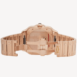 Cartier Santos de Cartier - WGSA0018 - 39.8 mm - Rose Gold - Large