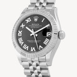 Rolex Datejust 31 - 278274 - 31 mm - White Gold and Stainless Steel - Black Dial