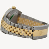Rolex Datejust 41 - 126333 - 41 mm - Aur Galben și Oțel Inoxidabil - Cadran Negru cu diamante