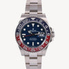 Rolex GMT-Master II "Pepsi" - 126719BLRO- 40 mm - Aur Alb și Oțel Inoxidabil - Cadran Albastru
