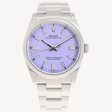Rolex Oyster Perpetual 36 - 126000 - 36 mm - Lavender Dial - Stainless Steel