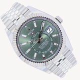 Rolex Sky-Dweller - 336934 - 42 mm - Aur Alb și Oțel Inoxidabil - Jubillee