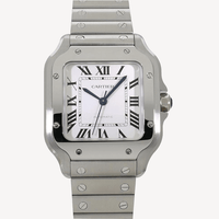 Cartier Santos De Cartier - WSSA0029 - 35.1 mm - Oțel Inoxidabil - Medium