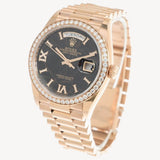 Rolex Day-Date 36  - 128345RBR - 36 mm - Rose Gold & Diamonds