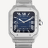 Cartier Santos De Cartier - WSSA0030- 39,8 mm - Stainless Steel - Large