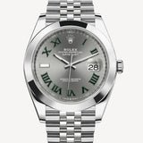Rolex Datejust Wimbledon Dial - 126300-0014 - 41 mm - Stainless Steel
