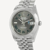 Rolex Datejust Wimbledon Dial - 126300-0014 - 41 mm - Stainless Steel